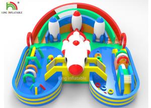 Wholesale Child Inflatable Park Spacecraft Theme Park For Commercial Amusement Party Rental from china suppliers