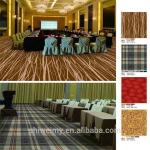 Available design red gold printed nylon carpet for meeting room