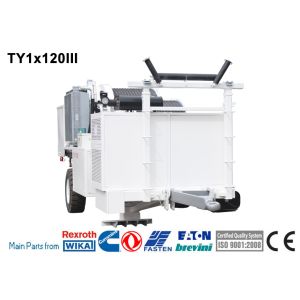 Wholesale 1x120KN Cable Tension Machine Electrical Hydraulic Cable Laying Tensioner from china suppliers