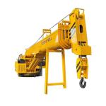 XDEM Ship Crane Diesel-Powered Telescopic Boom Crane Enhances Offshore Salvage