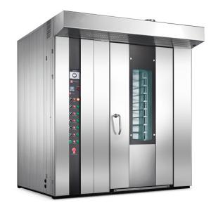 Wholesale Electric 32 Tray Bread Baking Oven Gas Rotary Oven For Baking Food Production from china suppliers