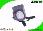 4.5 Ah Battery Capacity Coal Mining Lights , Fire - Resistant LED Mining Cap