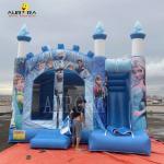 Backyard Inflatable Moonwalk Bounce House Frozen Jumping Inflatable Bouncer