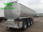 Tri Axle Fuel Tanker Semi Trailer 50 Tons - 80 Tons Semi Tanker