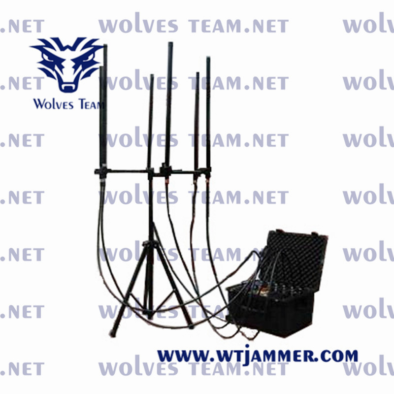 Portable Customize Frequency Signal Waterproof Outdoor Jammer All Cell Phone Signal Jammer
