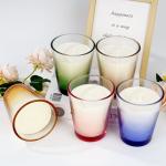 Elegant Glass Jar Scented Candle Personalized for Home Decor Parties and