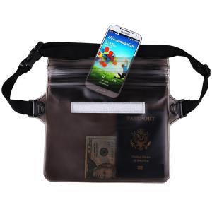 Wholesale Black Waterproof Waist Dry Bag For Boating Swimming Outdoor Activities from china suppliers