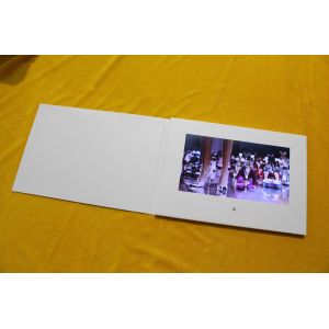 Buy cheap Thin Paper A4 Size Custom Video Greeting Cards Video Brochure Book from wholesalers
