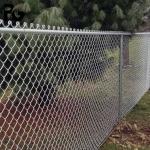 6feet 6x6 Hot Dipped Galvanized Chain Link Fence For Industry