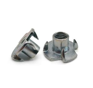 Wholesale Stainless Steel Disc Four Claw Nut Drop In Nuts Slot Four Claw T Nut from china suppliers