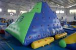 PVC Tarpaulin 0.9mm Water Jump Park Floating Trampoline Games TUV Certification