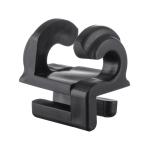 PP material Electric Fence Insulators Round Rod Post Plastic Insulators Black