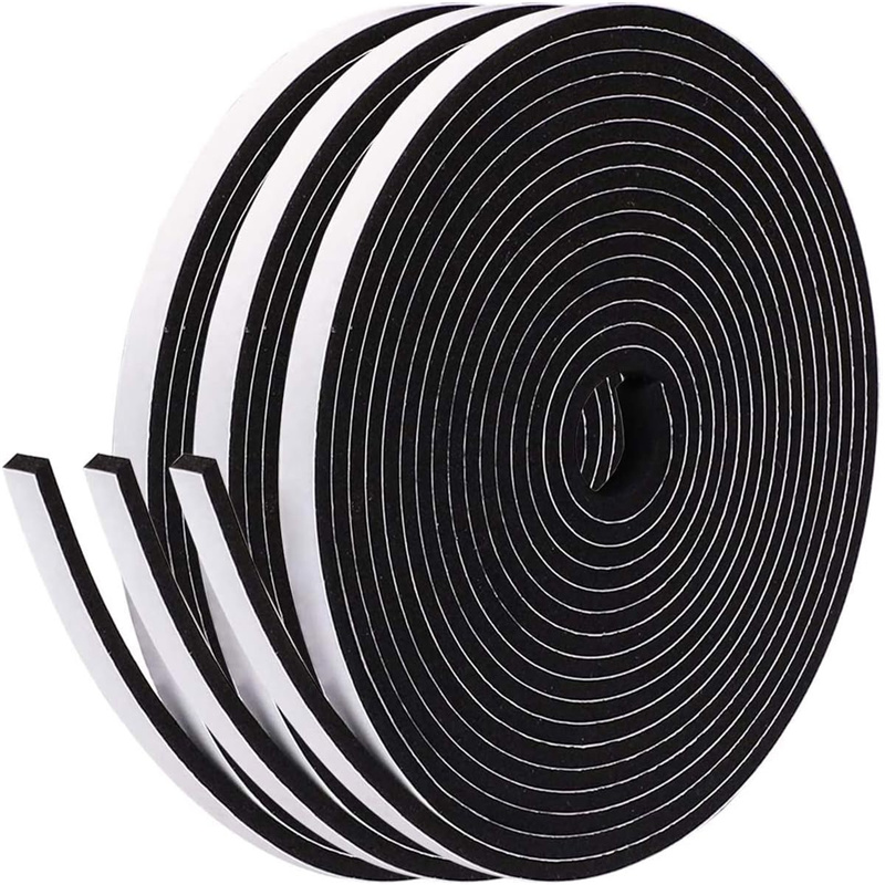 Closed Cell Foam High Density Self Adhesive Weather Stripping Insulation Strips
