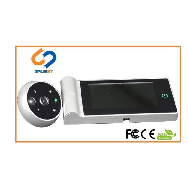 Outdoor Bell WIFI Door Viewer For Apartments / Wifi Peephole Camera For Front