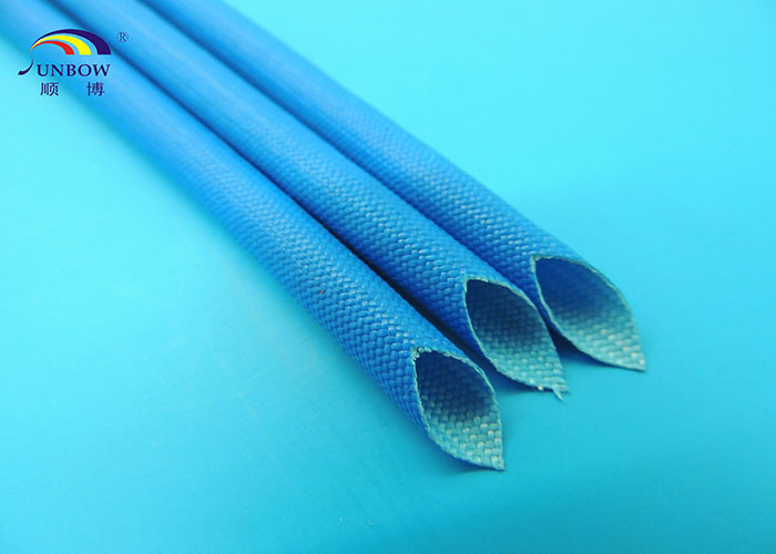UL RoHS Flame Retardant Braided Fiberglass Sleeve Coated Silicone Rubber