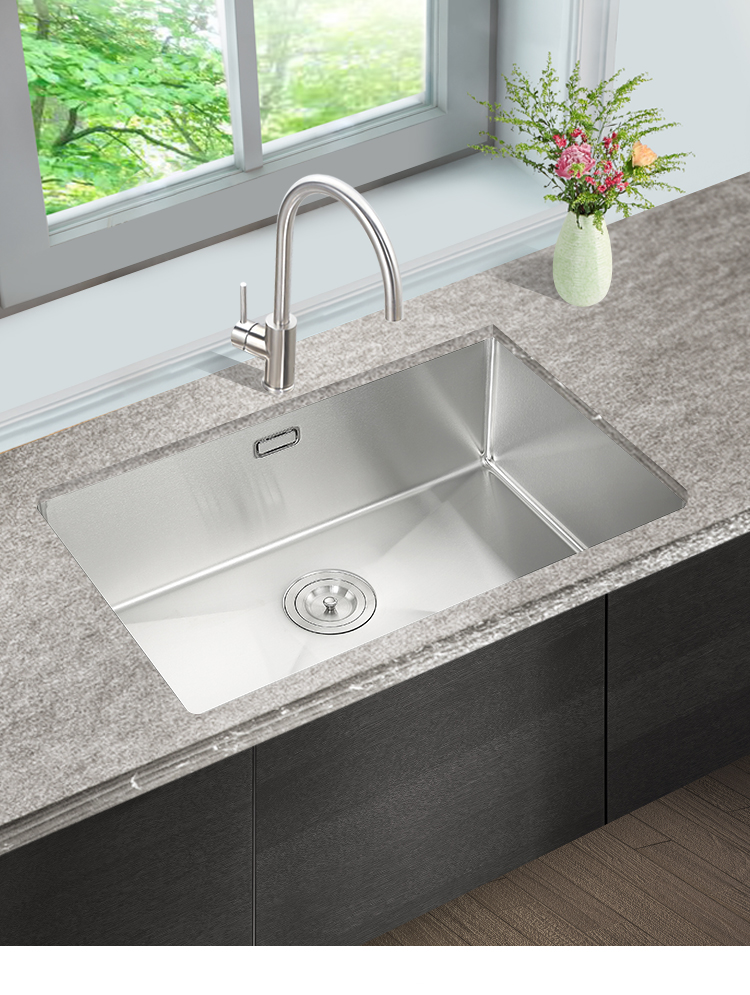 32x19x10 Inches 18 Gauge Stainless Steel Farmhouse Sink Single Bowl Undermount