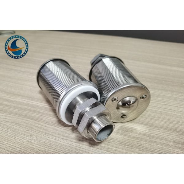 Wedge Wire Screen Filter 304 Stainless Steel Water Nozzle With M24 Threaded