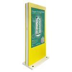 55'' Outdoor Floor Standing Digital Sinage Kiosk Advertising Display Billboard