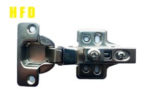 Wholesale Iron Nickel Plated 4 Hole Kitchen Cabinet Door Hinges 110 Degree from china suppliers