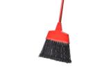 13" Dust Push Broom Large Precision Angle Broom Metal Handle