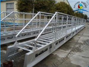 Wholesale Marine Outfitting Equipment Steel / Aluminum Accommodation Ladder from china suppliers
