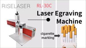 Wholesale Customizable Cigarette Marking Air Cooling 30W CO2 Marking Machine from china suppliers