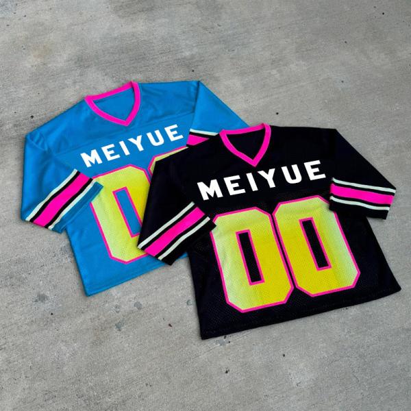 Custom Jersey T Shirt Logo Custom OEM Wholesale Drop Shoulder Basketball Sports