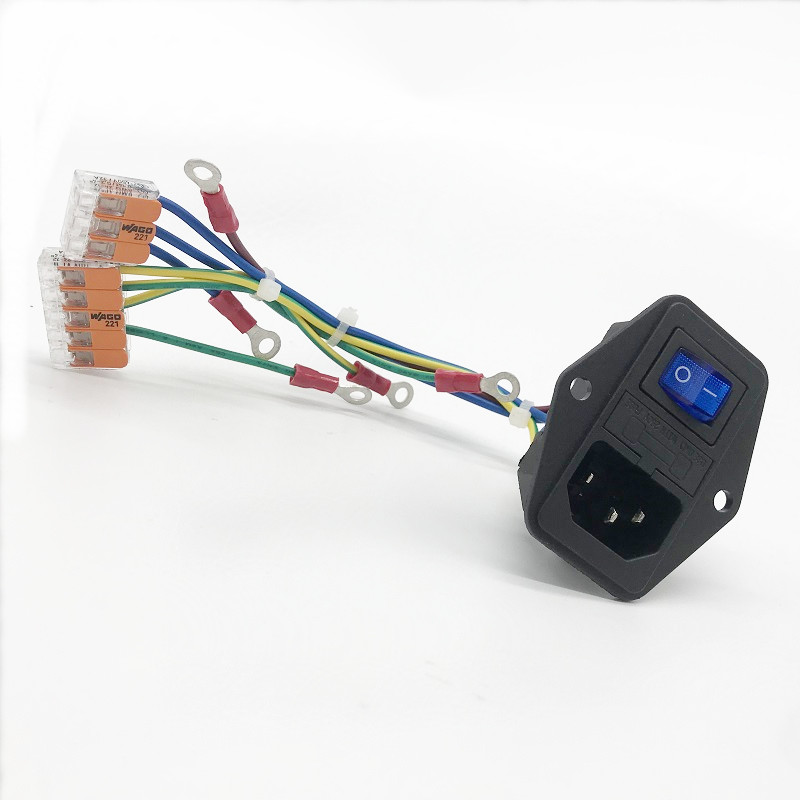 Motorcycle Handlebar Switch Flameout With Fixed for Electromobile Scooters Wiring Harness Bank Transfer Payment Term