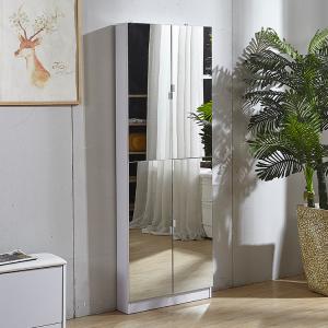 Wholesale Full Length 70.87inch 3mm Mirrored Shoe Storage Cabinet from china suppliers