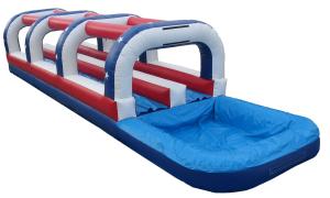 Wholesale inflatable tropical slide, best sale outdoor inflatable slip slide from china suppliers