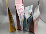 0.36mm Thick Aluminum Foil Flexible Pet Food Packaging Bag Flat Bottom side