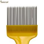 Orange Beekeeping Equipment Stainless Steel Needle Honey Uncapping Fork Hive