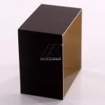 Wood Grain Extrusion Aluminium Tube Profiles Deep Color T3-T8 For Windows