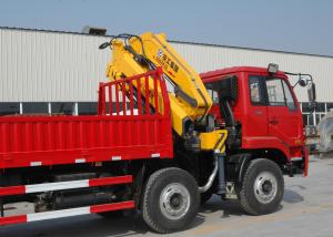 Wholesale Durable 8T Knuckle Boom Truck Mounted Crane , 40 L/min Truck With Crane from china suppliers