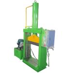 Single Knife Hydraulic Press Bale Cutter / Rubber Cutting Machine