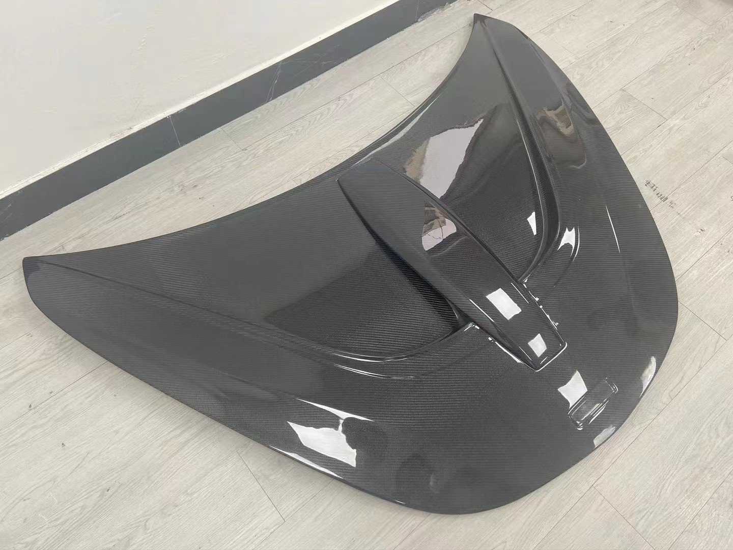 For McLaren 720s Carbon Fiber Hood 720s Upgraded NOVI Style Carbon Fiber Hood Body Kit