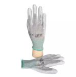 Anti Static ESD Glove Lint Free ESD PU Coated Palm Fit Gloves Carbon Fiber