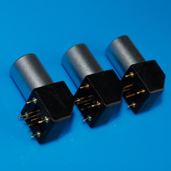 Lemo PCB Printed Circuit Board Connector 3 Pin Elbow Socket EPG.0B.303.CLN