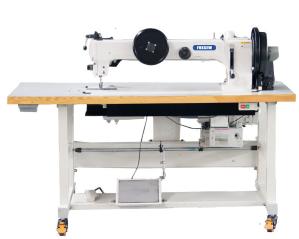 Wholesale Long Arm Compound Feed Walking Foot Heavy Duty Lockstitch Sewing Machine from china suppliers