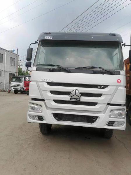 Used Sinotruk HOWO 6X4 371HP Dump Truck with White Color 1 Year After-sales