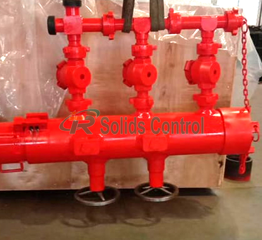Oil Drilling API Double Plug Cement Head With Manifold 2" 1502 Union