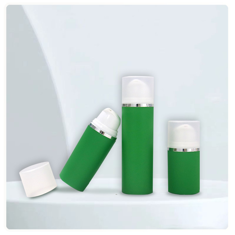 Customizable PP Plastic Lotion Pump Bottle Airless Bottles For Skin Care 15cc 30cc