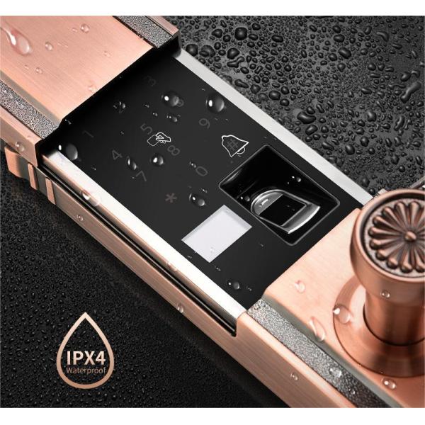 Villa Biometric Door Lock Electronic Fingerprint Smart Lock Card Swiping