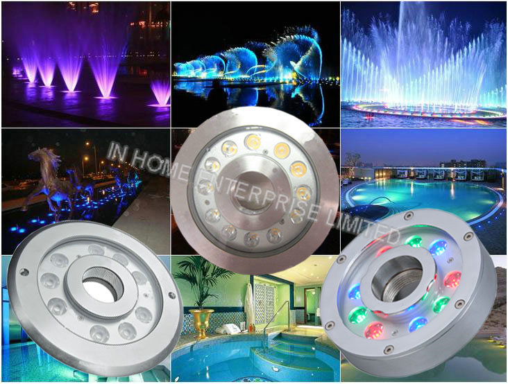 Outside Waterproof Rgb Underground Lighting / Swimming Pool Lighting