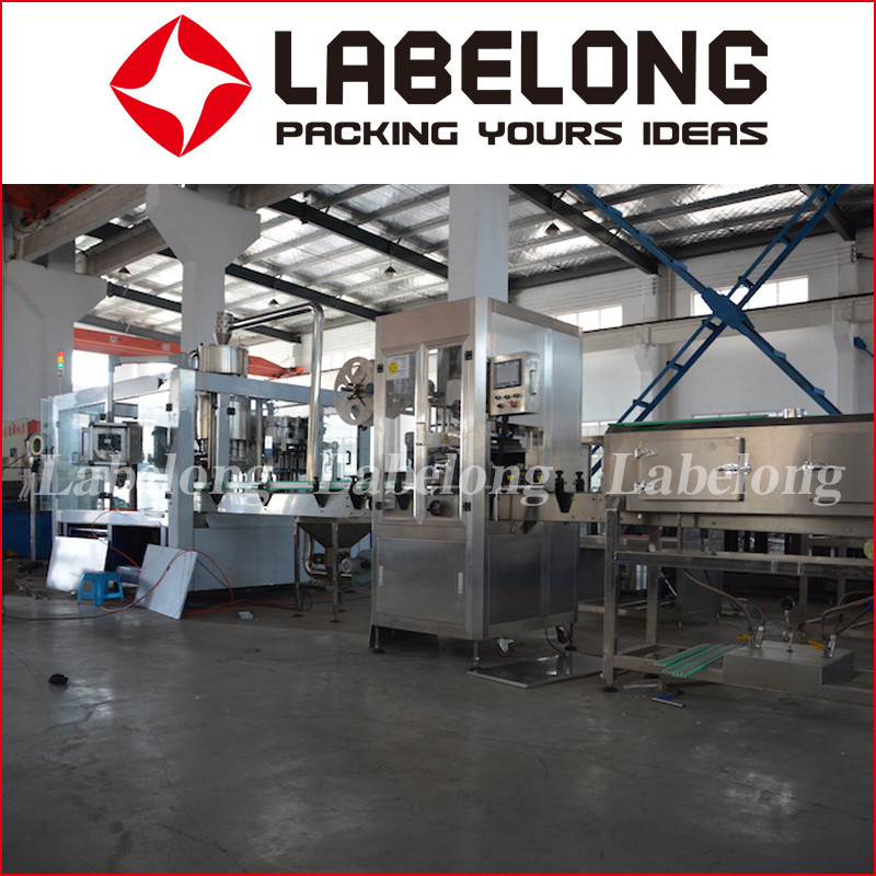 2500BPH Automatic Labeling Machine Variable Speed With Stepless Motor