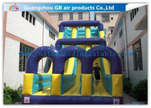 Wholesale Outdoor Large Slip N Slide Water Slide / Children Double Water Slide Inflatable from china suppliers