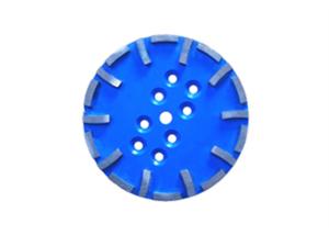 Wholesale Blue Grey 10'' Diamond Cup Wheel Grinding Head for Concrete Brick Block from china suppliers