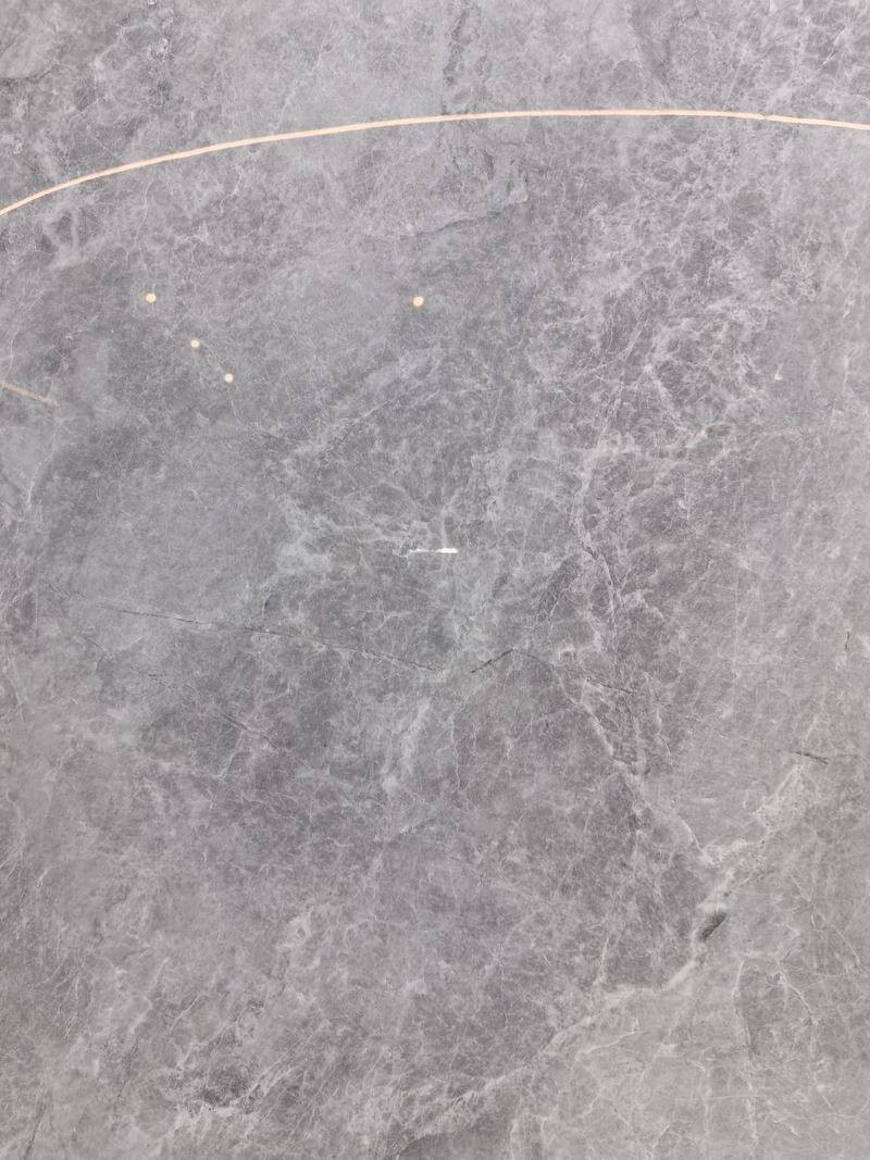 Modern Gray Marble Look Interior Wall Polished Glazed Porcelain Tile 1200x1200x9mm For Rebuilding