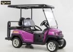 Energy Saving 4 Seater Battery Powered Car Golf Cart With Brake System