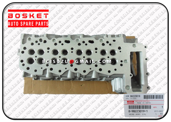 8-98223019-1 Iron Isuzu Cylinder Head Assembly For NLR85 4JJ1 4JK1 8982230191